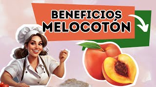 Los 10 increíbles BENEFICIOS del MELOCOTÓN que debes conocer [upl. by Kezer]