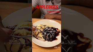 Triple Chocolate Meltdown at Applebee’s foodie dessert applebees [upl. by Euqirdor600]