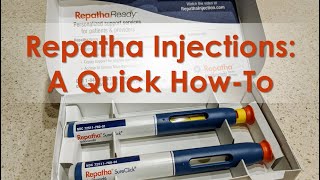 Repatha Injections A Quick HowTo [upl. by Handbook]