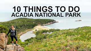 10 Things to Do in Acadia National Park [upl. by Hakon]