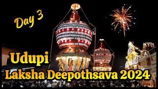 Udupi Laksha Deepothsava 2024  Day 3 [upl. by Ailegnave]