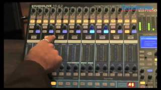 Sweetwater  PreSonus StudioLive 1642 Demo [upl. by Tamsky]