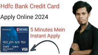 Hdfc Bank Credit Card Apply Online 2024 Hdfc Bank Credit Card Apply Online HDFC Bank [upl. by Nilrak]