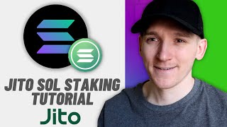 JitoSOL Tutorial How to Stake SOL with Jito [upl. by Ianej]