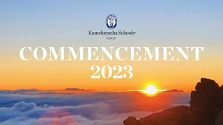 Kamehameha Schools Maui Campus 2023 Commencement Ceremony [upl. by Gerc]