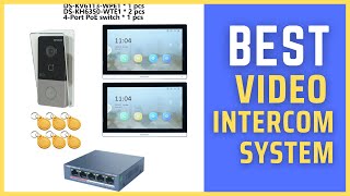 Best Video Intercom System  HIKVISION Multi language Video intercom KIT Review in 2024 [upl. by Assilen]