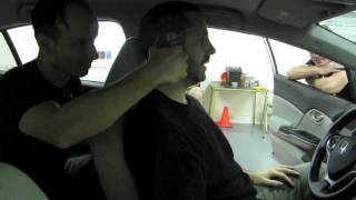 Gun Disarming in a Car at Technon Tactical [upl. by Lemor]