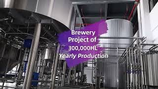 Beer Brewing Equipment10000L brewhouse with fivevessel [upl. by Constantia]