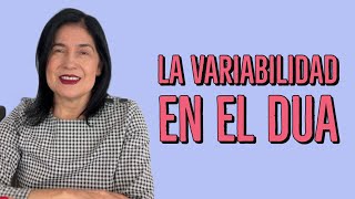 Conceptos prácticos del DUA Variabilidad  Maribel Paniagua Villarruel [upl. by Annaeerb]