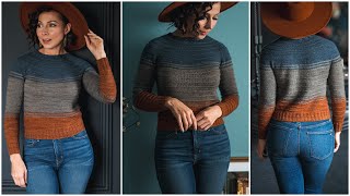 StepbyStep Learn the Essential Skills to Knit the Fabulous Fennmont Sweater [upl. by Yralam]