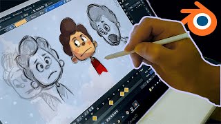 Blenders Animation Tools  Amazing for 2D Artists [upl. by Lilahk]