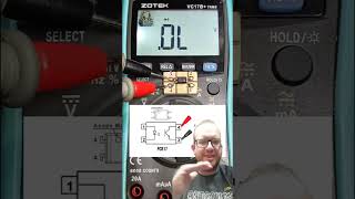 Como Testar um Optoacoplador com Multimetro Digital Curso de Eletronica Facil [upl. by Arst]