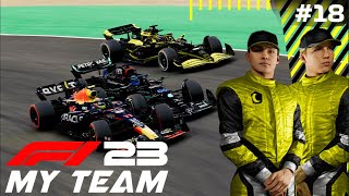 GRID PENALTIES  A PUNTURE FOR LEAD CAR  F1 23 My Team Career Mode  Episode 17 [upl. by Conias749]