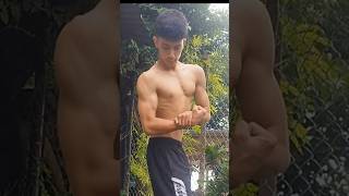 14 years old boy Body transformation bodytransformation transformation fattofit bodybuilding [upl. by Aruat511]