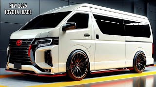 New 2025 Toyota Hiace  Hybrid Spacious and Modern [upl. by Ahsats835]