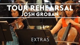 Josh Groban  First Day Of Rehearsal 1 Straight To You Tour [upl. by Rehnberg]