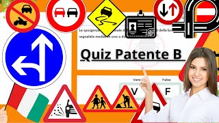 Esame di Guida  Quiz Ministeriali per la Patente B 2024 🚗🚦 [upl. by Ken722]