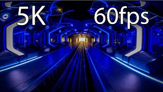 TRON Lightcycle  Run front seat onride 5K POV 60fps Walt Disney Worlds Magic Kingdom [upl. by Grizelda]