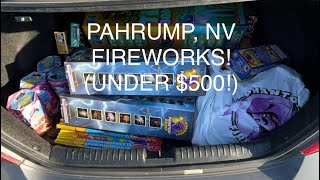 BEST WAY TO BUY FIREWORKS ON A BUDGETPahrump NV  RED APPLE PHANTOM FIREWORKS UNDER 500 [upl. by Leroy]