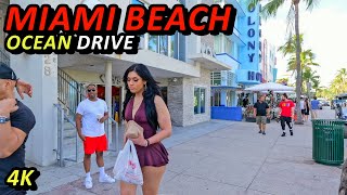 Miami Beach  Ocean Drive Walking Tour [upl. by Jorge522]