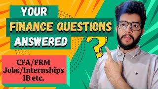 Finance Questions answered by Ishaan [upl. by Cung]