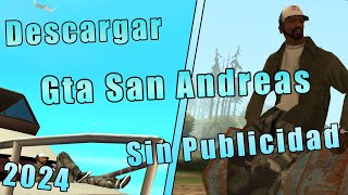 Descargar Gta San Andreas para PC Sin Publicidad 2024 [upl. by Neille279]