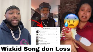 Wizkid Song Kese Dance Disappears From Tops Songs Davido Need to help this Woman amp Child Tis is Sad [upl. by Adniled]