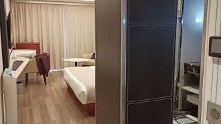 Sunborn Yacht Hotel in Gibraltar Room Tour [upl. by Holzman]