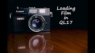 How to load the Canonet QL17 GIII [upl. by Frager142]