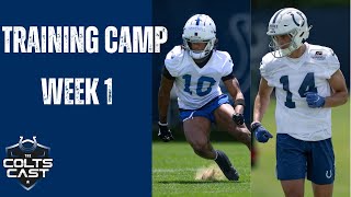 Indianapolis Colts 2024 Training Camp  Week 1 Highlights [upl. by Nivrek]