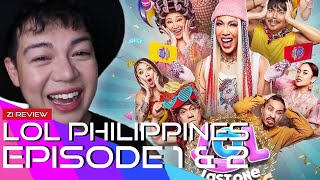 LOL VICE GANDA EPISODE 1 amp 2 REVIEW  ZI REVIEW  P PRODUCTION [upl. by Thaddeus]