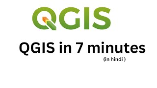 QGIS tutorial for beginners Hindi [upl. by Olimreh571]