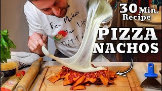 How to Make PizzaNachos in 30 Min [upl. by Giguere]