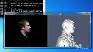 ct 3DScan mit Kinect und ReconstructMe [upl. by Tindall]