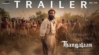 Thangalaan official trailerchiyaan vikramparanjithstudio green [upl. by Delilah]