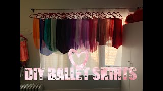 DIY Make your own ballet skirtDANCER SECRETS [upl. by Jourdan143]