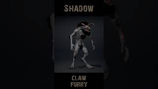 Shadowclaw Furry games character monster 3d animation monster gaming model beast unreal [upl. by Kee]