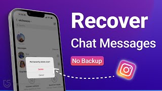 Top 4 Ways to Recover Deleted Chat amp Messages on Instagram  See Deleted Messages on Instagram 2024 [upl. by Wightman]