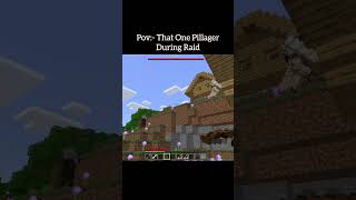 Minecraft Pillager Revenge  Part1 minecraft shorts hellcoming [upl. by Bolger]