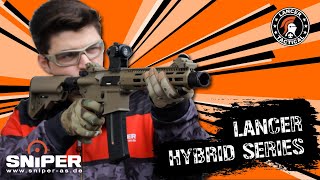 Die BESTEN Lancer Tactical Airsoft Waffen für ANFÄNGER  LT Hybrids [upl. by Willin]