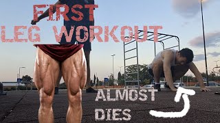 REACTION to Igor Voitenko LEGS WORKOUT we almost DIED [upl. by Daas]