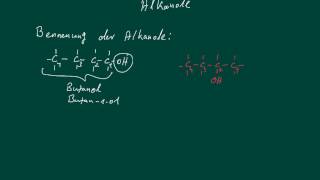 Chemie Stoffgruppe der Alkohole  Alkanole [upl. by Alleda]