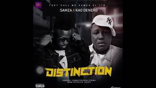 Samza X KaoDenero  Distinction official Audio hiphop rap music [upl. by Gnilrets631]