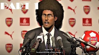 PES 2019  MASTER LEAGUE PART 1  ARSENE WENGER PICKS SBERNARDO TO BECOME ARSENALS MANAGER [upl. by Cheyne]