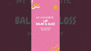 My Top 5 Favorite Lip Moisturizing Balms amp Glosses for Winters chappedlips pigmentedlips [upl. by Abroms]