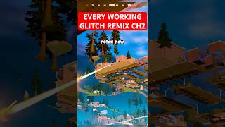 Every Working Glitch Fortnite Remix Chapter 2 🤯 [upl. by Avi]