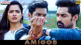 Amigos Hindi Dubbed Movie Scenes  Nandamuri Kalyan Ram  Ashika  Aditya Movies [upl. by Nagard363]