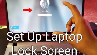 How To Set Lockscreen in Laptop  How To Set Laptop Screen Lock [upl. by Ateekan]