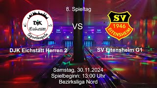 DJK Eichstätt Herren 2  SV Eitensheim G1 [upl. by Sirah]