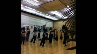 Cours au centre artistique jawhara avec feriel Rodriguez danse orientale Nantes St herblain [upl. by Ariday]